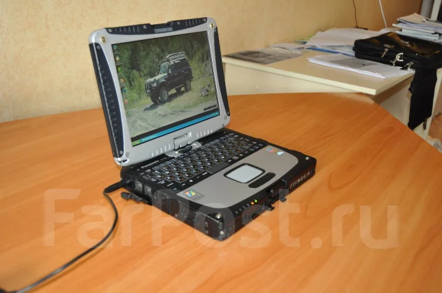 Panasonic Toughbook CF-18. 10.4", 1 200����, ��� 512 ��, ���� 60���, WiFi: 1, Bluetooth: 1, ����������� �� 2��. ����
