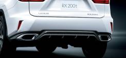 Накладка на бампер. Lexus RX200t, AGL20W, AGL25W Lexus RX350, GGL25 Lexus RX450h, GYL20W, GYL25