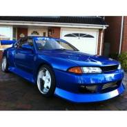 Порог пластиковый. Nissan Skyline, BNR34, ENR33, ER33, ECR33, HR33 Двигатели: RB25DE, RB25DET, RB20E