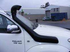 Шноркель. Toyota Hilux Surf, KDN215, KDN185 Toyota Hilux, KDN150, KDN151, KDN170, KDN190, KDN145, KDN165, KDN155, KDN166 Toyota Pickup Двигатели: 1KDF...