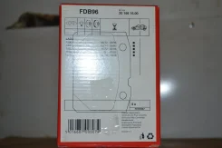 ������� ��������� �������� ���-2101-07 Ferodo FDB96 ����