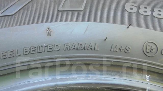 Bridgestone Dueler H/T 688. �����������, 2010 ���, �/�, ����� 10 % ����