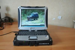 Panasonic Toughbook CF-18. 10.4", 1 400����, ��� 512 ��, ���� 60���, WiFi: 1, Bluetooth: 1, ����������� �� 2��. ����