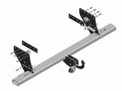 Фаркопы. Mitsubishi L200, KB4T Двигатель 4D56