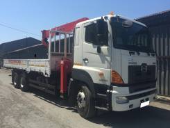 Hino 700. Борт+кран манипулятор HINO 700, 12 913 куб. см., 16 800 кг.