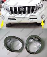 Накладка на фару. Toyota Land Cruiser Prado, GDJ150W, GDJ151W, TRJ150, KDJ150L, GRJ150W, GRJ151W, TRJ150W, GDJ150L, GRJ151, GRJ150, GRJ150L Двигатели...