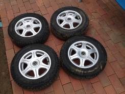 Продам диски с шинами 185/70 r 14 в Усть-Илимске Продам диски с шинами 185/70 r 14. x14" 4x114.30 ET35