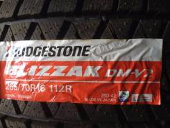 Bridgestone Blizzak DM-V2. Зимние, без шипов, 2015 год, без износа, 4 шт
