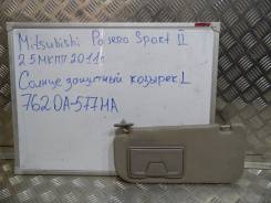 Козырек солнцезащитный. Mitsubishi Pajero Sport