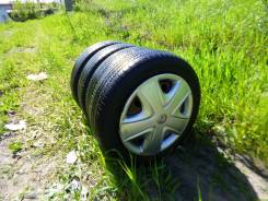 Комплект летних колес Bridgestone R-15 на штампе 4*100 Made in Japan. x15 4x100.00 ЦО 54,1 мм.