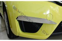 Накладка на бампер. Honda Fit, GP1, GK6, GK3, GK5, GK4, GP4, GP6, GP5