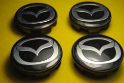 Колпачки Mazda ! DIA 60 mm. крепления 55-56 мм. В наличии!. Диаметр 16"", 1 шт