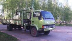 Mitsubishi Fuso. Продаётся грузовик бортовой с краном MMS FUSO, 7 000 куб. см., 5 000 кг.