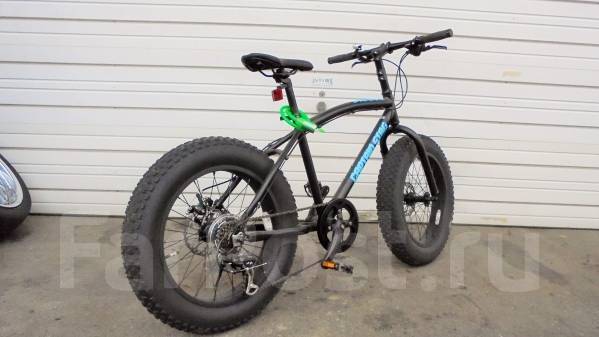 Fat Bike "Sinbao" фэтбайк велосипед с толстыми колесами Captain Stag, б ...