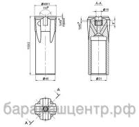 Зуб бура.