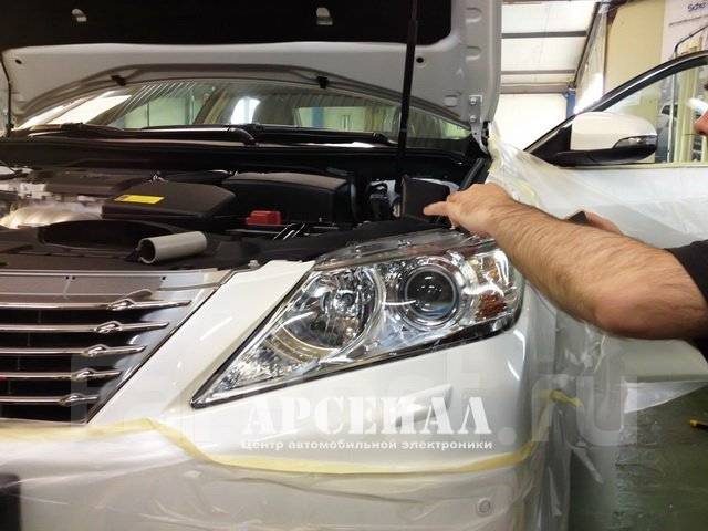 Автосигнализация gsm с автозапуском + защита от угона установка во ...