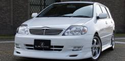 Решетка радиатора. Toyota Corolla, ZZE123L, CE120, CE121, NZE124, CDE120, ZRE120, ZZE121L, ZZE120L, ZZE120, ZZE121, ZZE122, NZE120, ZZE123, NZE121, ZZ...
