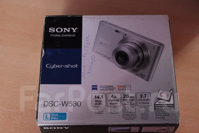 Sony Cyber-shot DSC-W530. 10 - 14.9 ��, ���: 7� ����