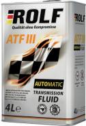 ROLF. Вязкость DEXRON ATF III, полусинтетическое. Под заказ