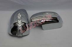 Накладка на зеркало. Toyota Land Cruiser Prado, GRJ120, GRJ120W, GRJ125W, KDJ120, KDJ120W, KZJ120, LJ120, RZJ120, RZJ120W, TRJ120, TRJ120W, VZJ120, VZ...