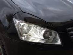 Накладка на фару. Nissan Qashqai, J10, J11