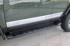 Порог пластиковый. Toyota FJ Cruiser