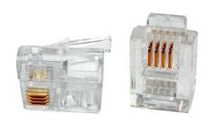 Коннекторы RJ-11.