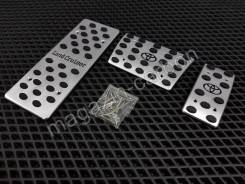 Накладка на педаль. Toyota Land Cruiser, UZJ200W, VDJ200, J200, URJ202W, GRJ200, URJ200, URJ202, UZJ200