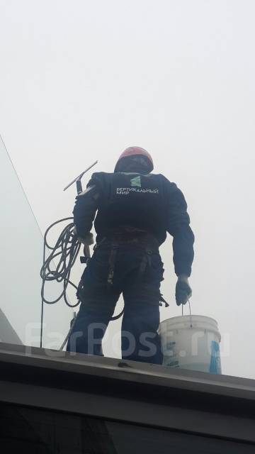 Клининг. Мойка фасадов, окон, витражей. Помывка Мытье на высоте во ...