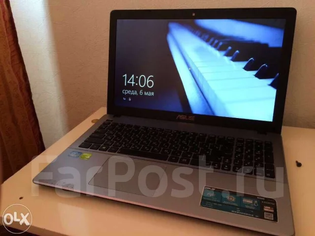 Asus X550CC. 15.6", 1,8����, ��� 3072 ��, ���� 1 000���, WiFi: 1, Bluetooth: 1, ����������� �� 4��. ����