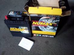 Numax. 40 А.ч., правое крепление, производство Корея