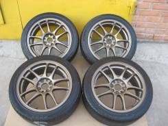 Диски WORK Emotion CR-KAI R16+лето 205/45R16. 7.0x16 4x100.00 ET35 ЦО 60,0 мм.