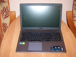 Asus X550CC. 15.6", 18����, ��� 3072 ��, ���� 1 000���, WiFi: 1, Bluetooth: 1, ����������� �� 4��. ����