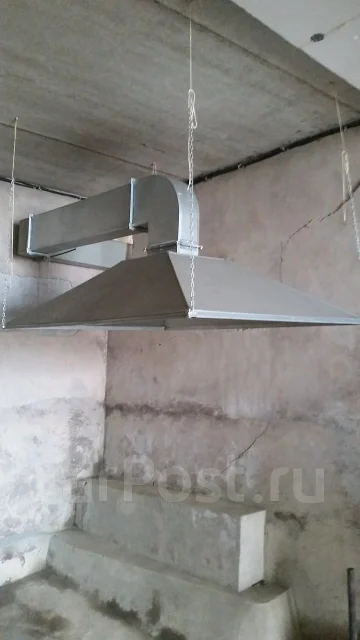 Зонт вентиляционный в комплекте с коробами и мотором - Климатическое и ...