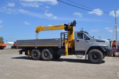 Урал 4320. КМУ УРАЛ NEXT 4320-6952-74Г38 Soosan SCS736LII верх. упр. + борт стал, 6 650 куб. см., 3 700 кг., 19 м.
