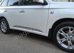 Накладка на дверь. Mitsubishi Outlander