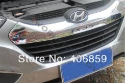Молдинг решетки радиатора. Hyundai ix35