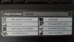 Acer Aspire 5520G. 15.6", ��� 3072 ��, WiFi