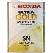 Honda. Вязкость 5W-40, синтетическое