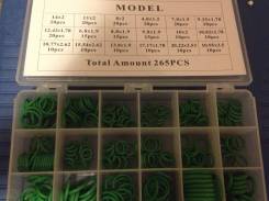 Набор уплотнительных колец для автокондиционеров 265pcs. Toyota: Corona, Lite Ace, Ipsum, Corolla, MR-S, Altezza, Tundra, Vista, Sprinter, Tarago, Vol...