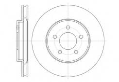 Тормозной диск передний FORD Escape MAZDA Tribute EP EF91-33-25X DirectParts PRT5583