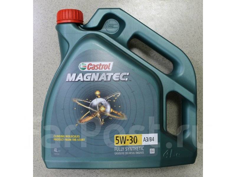 Castrol 5w 30 синтетическое 4 л