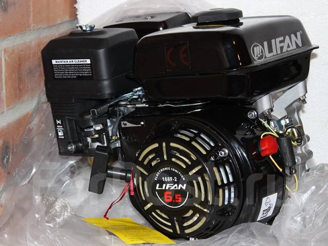 Двигатель Lifan (Лифан) 168 F-2 6,5 л. с, новый, в наличии. Цена: 13 ...