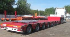 Texoms. 7 осей 80 тонн трал низкорамный от производителя, 80 000 кг.