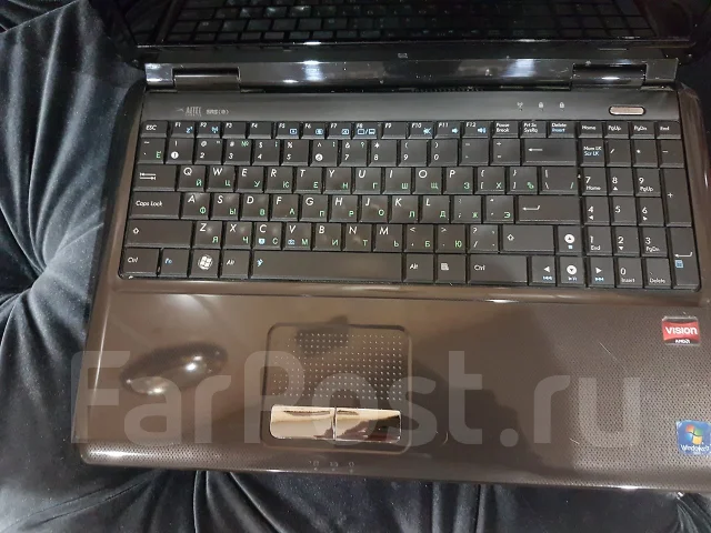 Asus K51AE. 15.6", 3 200����, ��� 2048 ��, ���� 320���, WiFi: 1, Bluetooth: 1 ����