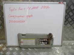Козырек солнцезащитный. Toyota Corolla, ZRE151, ZRE152, ZZE150, ADE150, NDE150 Toyota Auris, ADE150, NDE150, ZZE150, ZRE151 Двигатели: 1NDTV, 1ZRFE, 4...