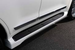 Накладка на подножку. Toyota Land Cruiser, URJ200, UZJ200, UZJ200W, VDJ200 Lexus LX570, SUV, URJ201, URJ201W Двигатель 3URFE. Под заказ