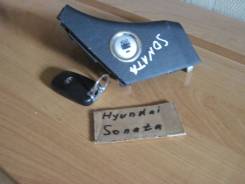 Кнопка запуска двигателя. Hyundai Sonata