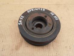 Шкив коленвала. Toyota Sprinter, AE100, AE101, AE104 Двигатель 5AFE