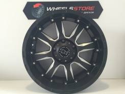 Black Rhino Sierra. 9.0x20, 5x150.00, ET0